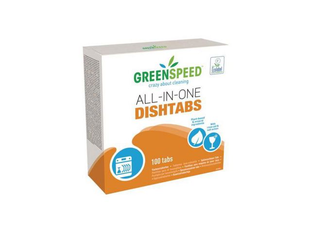 GREENSPEED Maskindisk All-in-one, fp om 100 st