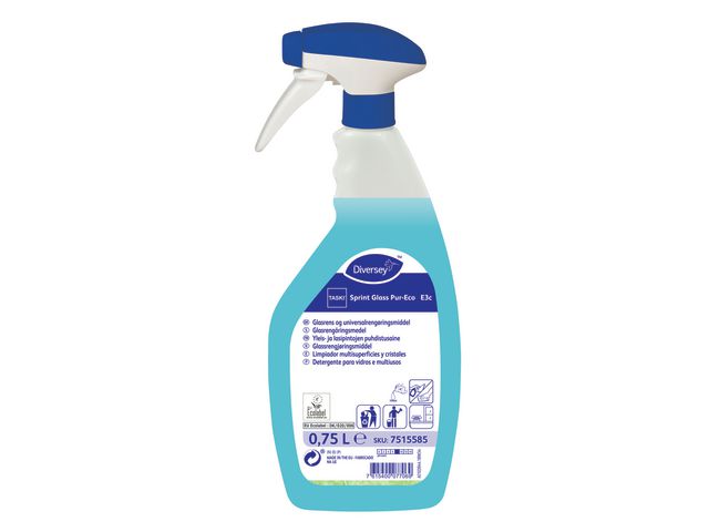 Taski Fönsterputs Sprint Pur-Eco 750ml, flaska om 750 ml