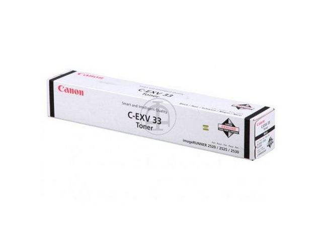Canon Toner, C-EXV 33, svart, singelförpackning, 2785B002, st