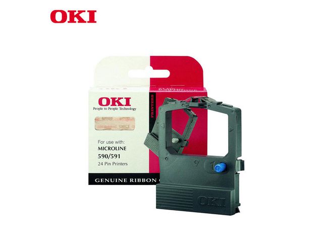OKI Färgband, svart, 01126301, st