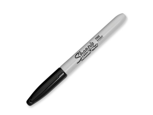 Sharpie Märkpenna F svart, st