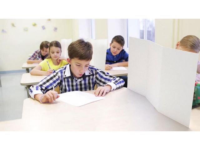 Studyscreen 50x70cm 3-delar 90/fp, st
