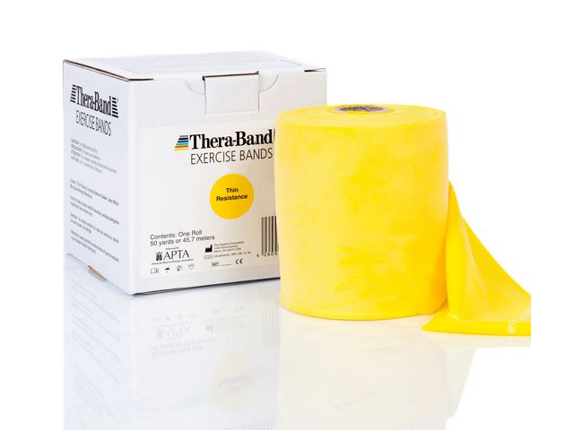 THERA-BAND Träningsband gul 45,5m, st