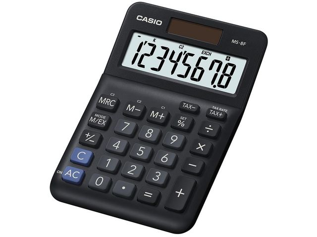Casio Bordsräknare MS-8F, st