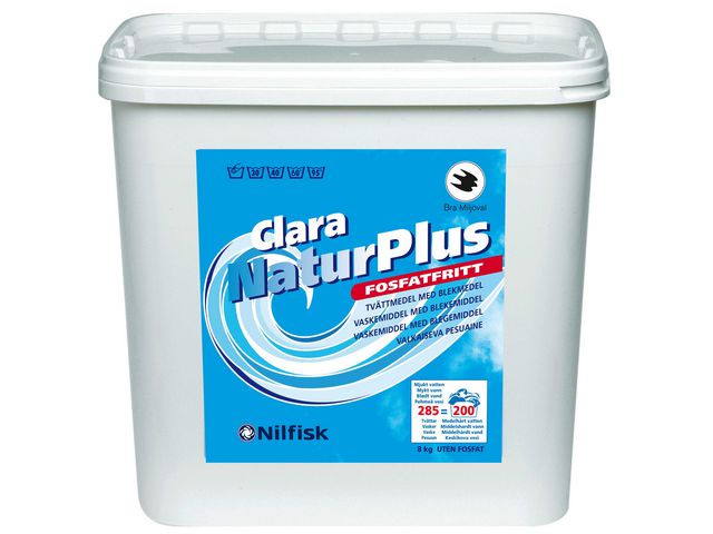 NORDEX Tvättmedel Clara Natur Plus 8kg, st
