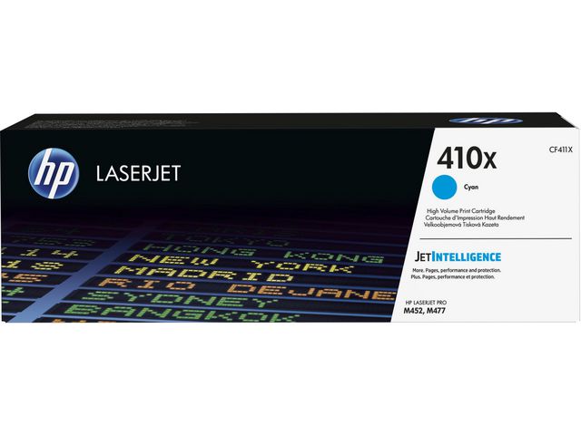 HP Toner CF411X 410X 5K Cyan, st