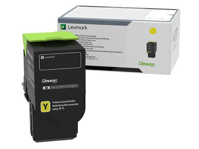 Lexmark Toner 78C2XYE Gul, st