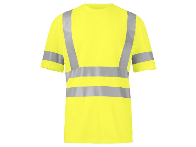 PROJOB Varselt-shirt 6030 gul kl 2/3 XL, st
