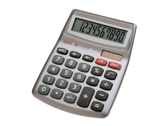Bordsräknare GENIE 540 Mini, st