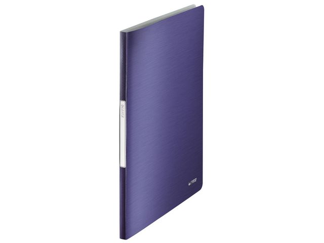 Leitz Demobok Style PP 20F titanblå, st