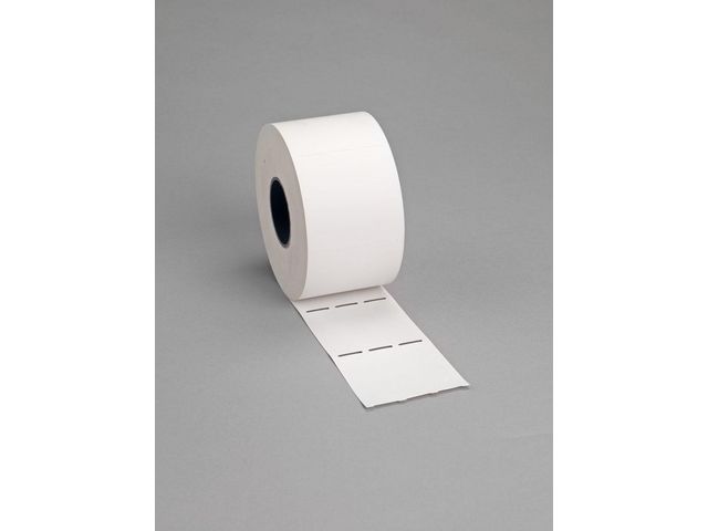 Könummerlapp till Q-matic Bredd-62mm, rulle om 3000 st