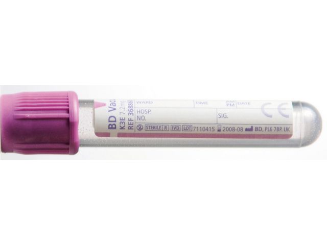BD™ Hemogardrör Lila K3 EDTA 5/4ml, fp om 100 st