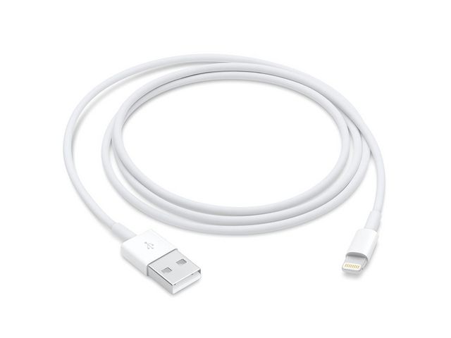 Apple Lightning till USB-kabel hane, 4-stifts USB typ A hane, 50 cm, st