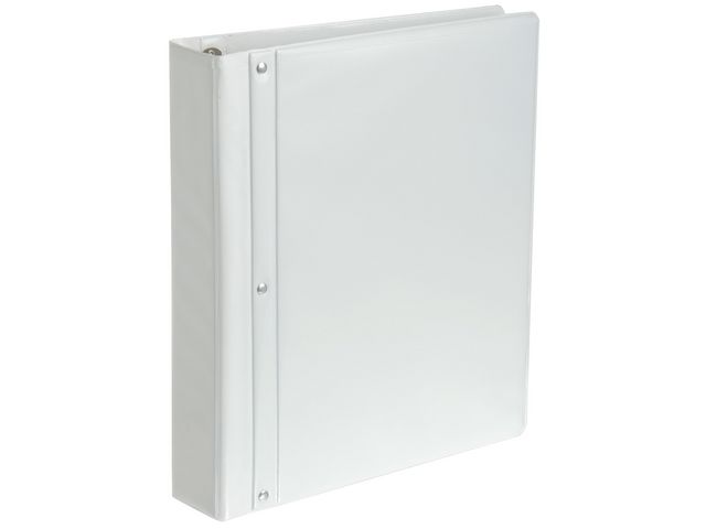 Actual Gaffelpärm PP med ficka A4 60mm vit, st