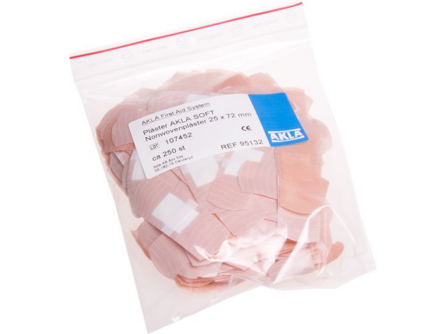 AKLA Plåster Soft nonwoven 53x72mm, fp om 100 st