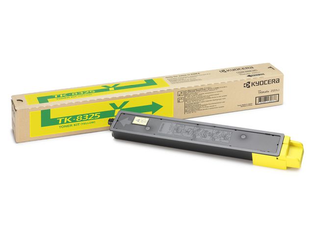 KYOCERA Toner, 8325Y, gul, 1T02NPANL0, st