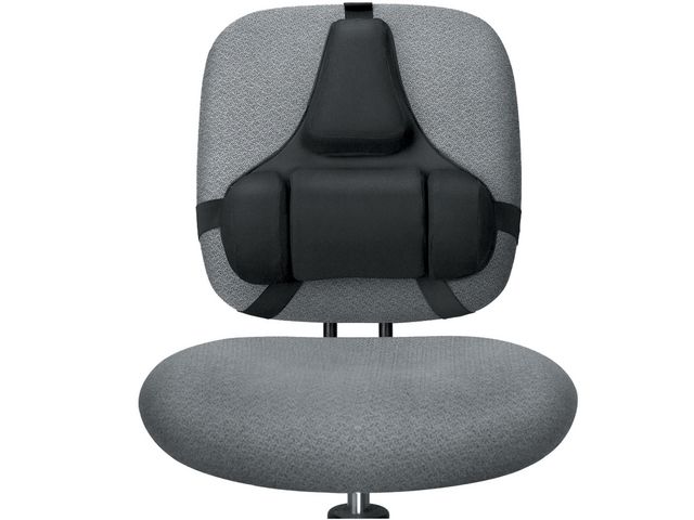 Fellowes Professional Series Ultimate-ryggstöd, svart, st