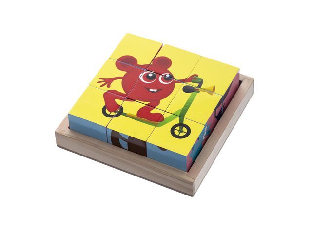 Babblarna Klosspussel, 9bitar, st