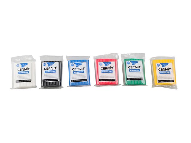 CERNIT Modellera storpack 6x56 g, fp om 6 st