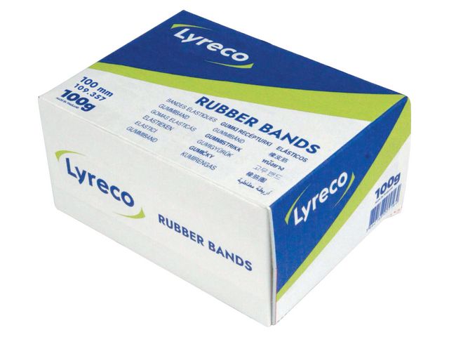 Lyreco Gummiband 100 x 2 mm, st