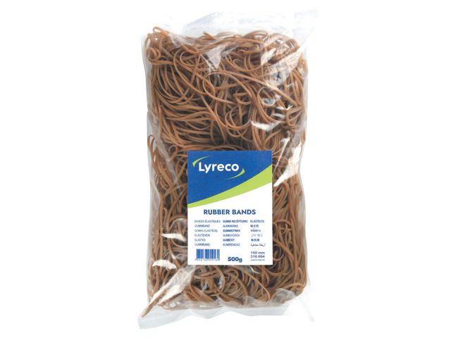 Lyreco Gummiband 150 mm, st