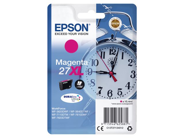 Epson Bläckpatron C13T27134012 XL Magent, st