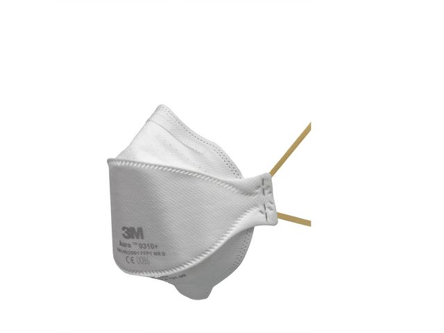 3M™ Andningsmask FFP2 utan ventil, fp om 5 st