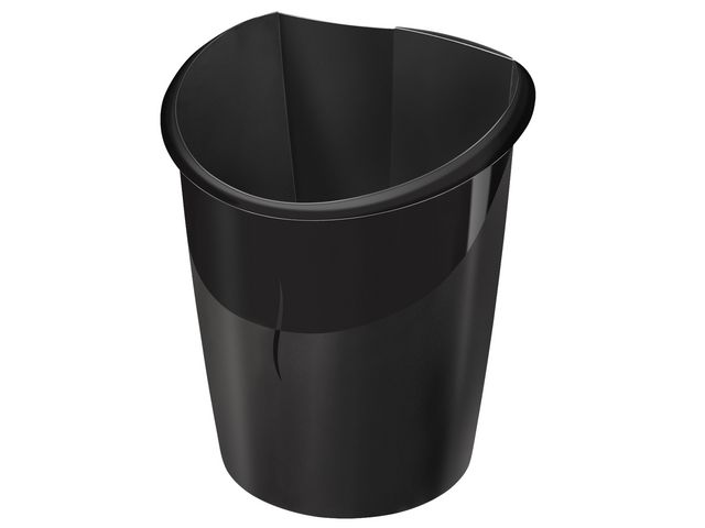 Cep Papperskorg Ellypse 15L svart, st