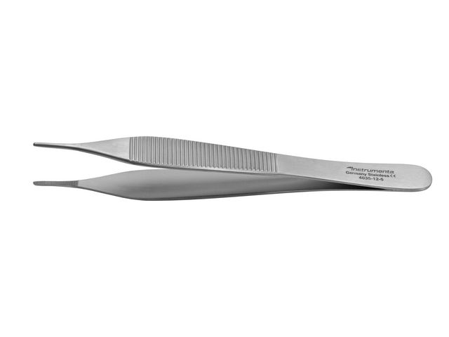 Pincett Ewald Adson Anat. Avd-kval 12cm, st