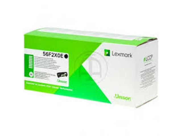 Lexmark Toner LEXMARK 56F2X0E Svart, st