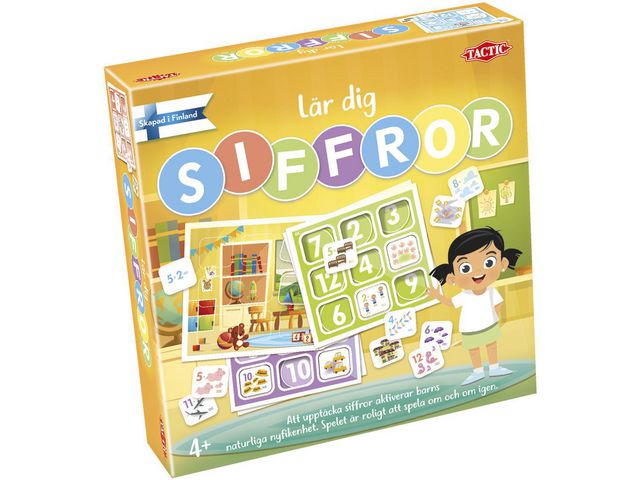 TACTIC Spel Lär dig om siffror, st