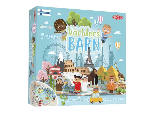 TACTIC Spel Lär dig Världens barn från 5år, st