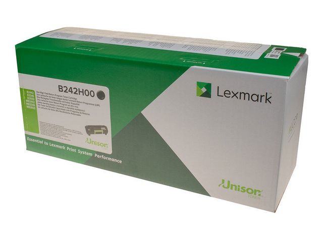Lexmark Toner B242H00 Svart, st