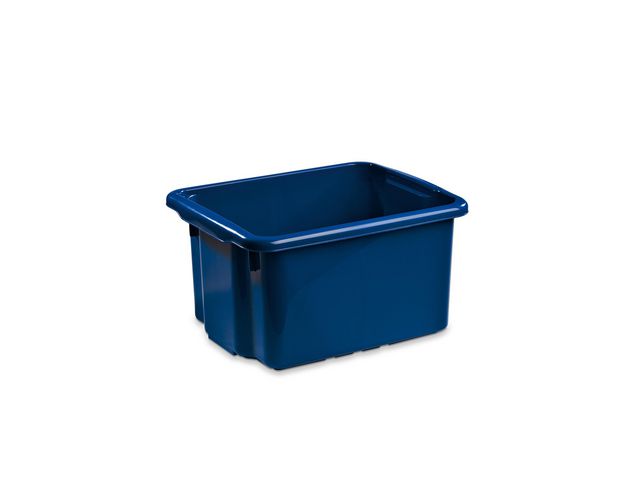 Förvaringsbox 15L, blå, st