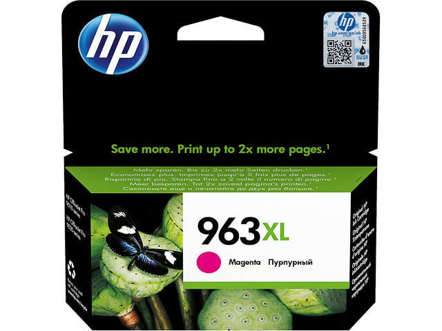 HP 963XL bläckpatron, magenta, extra hög kapacitet, 23,25 ml, st