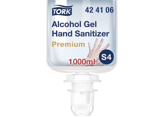 Tork Handdesinfektion S4 gel 80% 1l, st