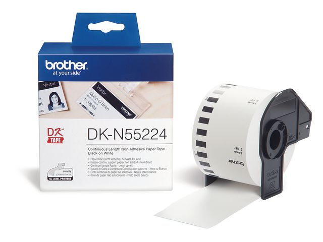 P-Touch Etikett papper 54mmx30,48m, st