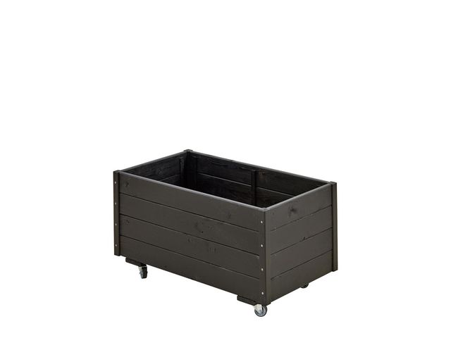 PLUS Blomlåda 48x47x88 svart, st