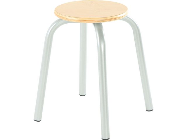 Skolpall Palle björk sitthöjd 46cm, st