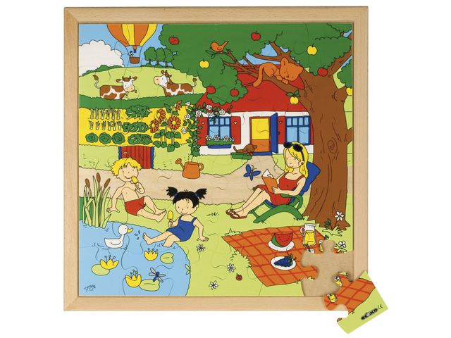 Rampussel sommar, 40x40 cm, st