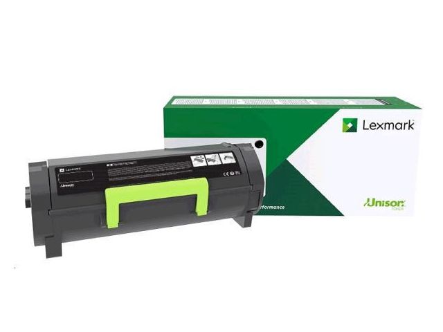 Lexmark Toner 58D2X0E Svart, st