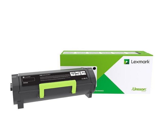 Lexmark Toner LEXMARK 56F2U0E Svart, st