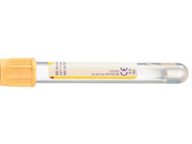 BD™ Hemogardrör SST gul 7/5ml, fp om 100 st