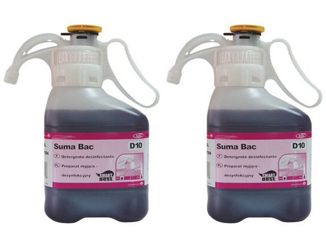 Diversey Rengöringsmedel Suma Bac conc D10 2x1,4l, flaska om 1.4 l