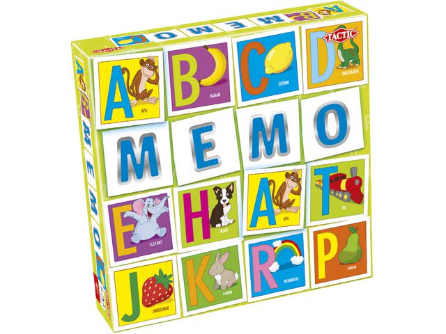 TACTIC Memo ABC från 3 år, st