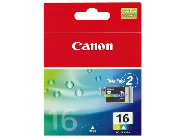 Canon Bläckpatron, 9818A002, 16, svart, singelförpackning, fp om 2 st