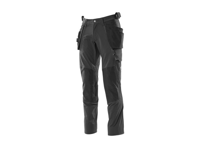 MASCOT® Stretchbyxa Hängficka Svart C48, st