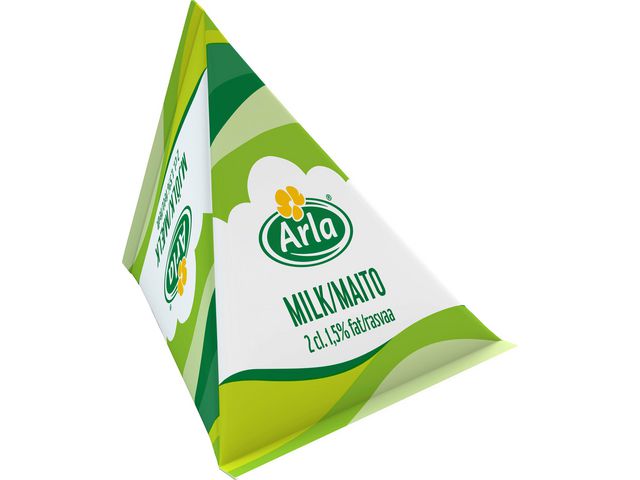 Arla Kaffemjölk, 1,5% fett, portioner á 20 ml, fp om 100 st