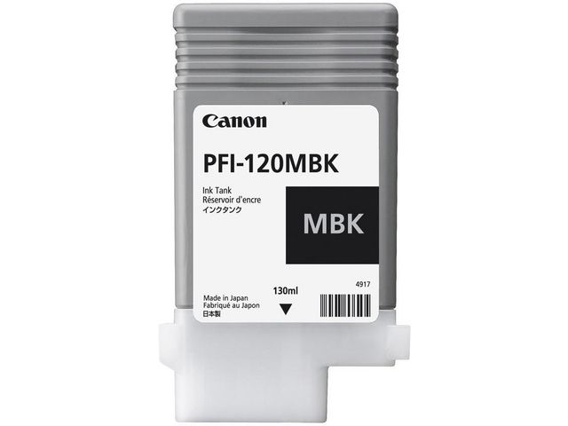 Canon Bläckpatron PFI-120MBK M-Svart, st