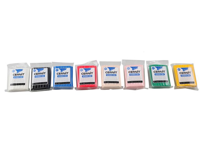 CERNIT Modellera storpack 8x56 g, fp om 8 st